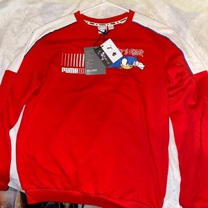 Sonic By Puma Boys Crewneck Sweatshirt